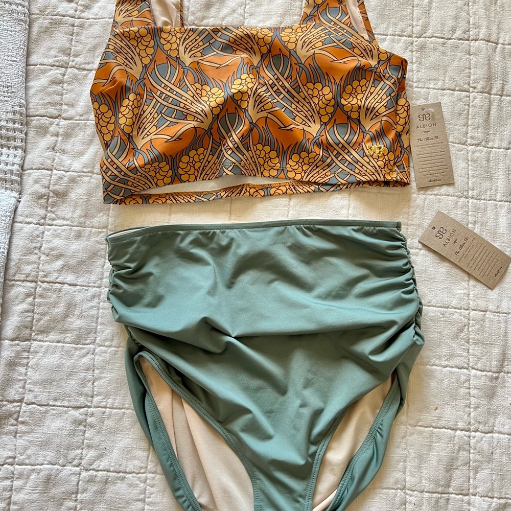 Albion Fit Swimsuit 2 Piece New With Tags!
